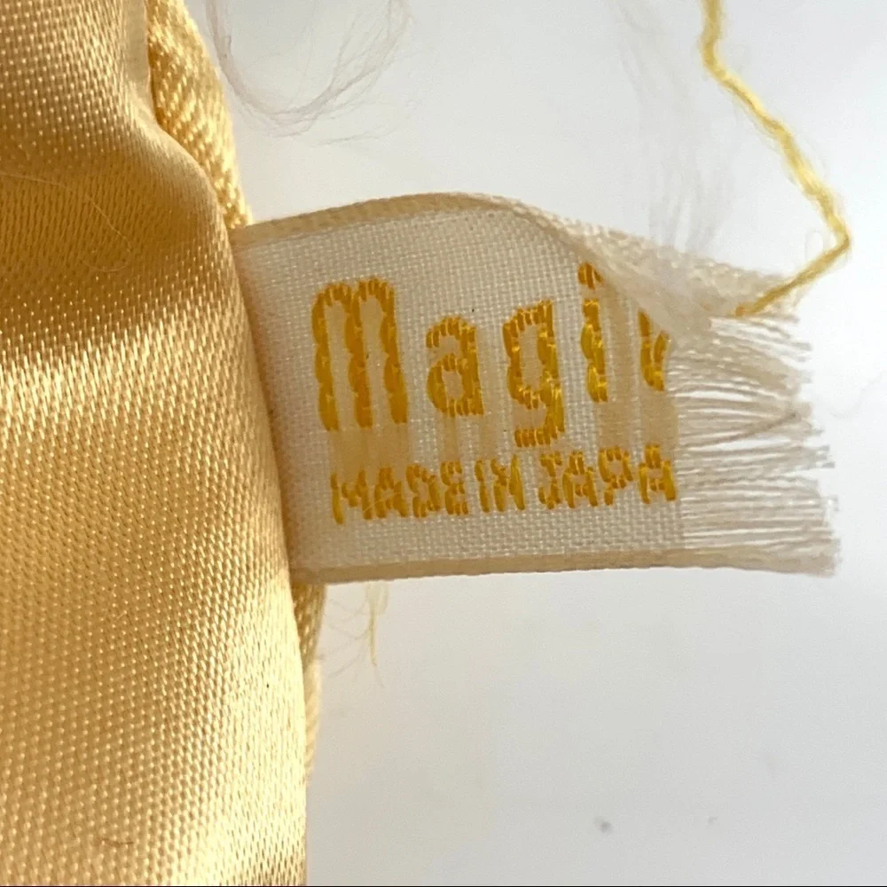 1950’s Japanese silver + gold crochet purse MAGID - Picture 8 of 8